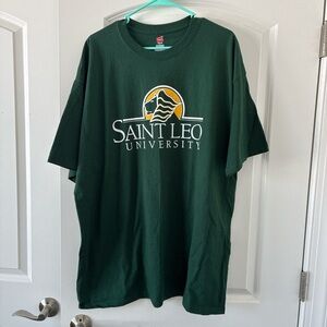 Hanes Dark Green University Tee